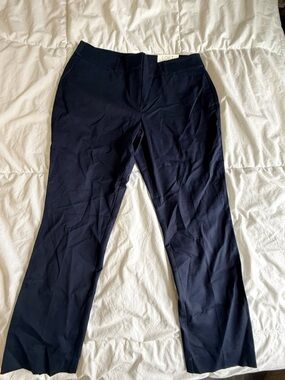 LOFT Navy Ankle-Length Women's Dress Pants